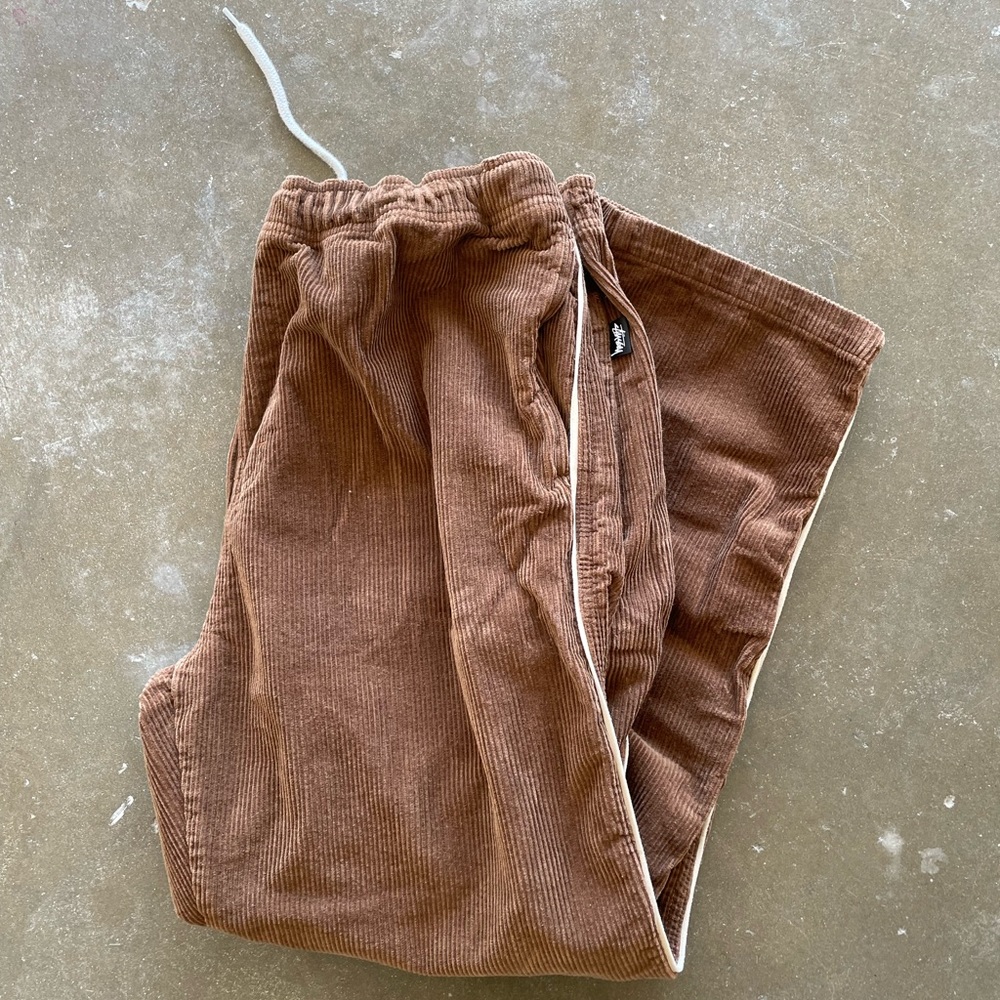 stussy easy cardigan pants